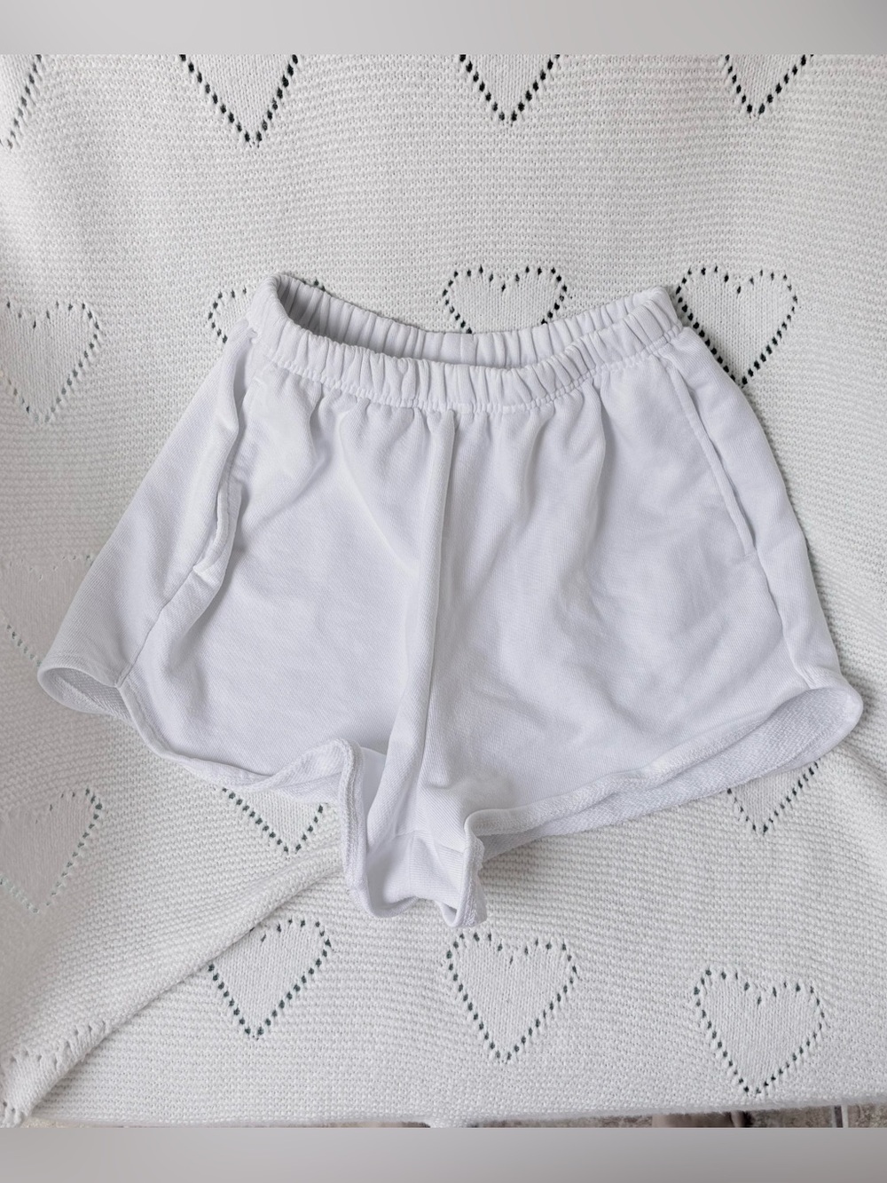 Classic Women's Lounge Shorts in White Small